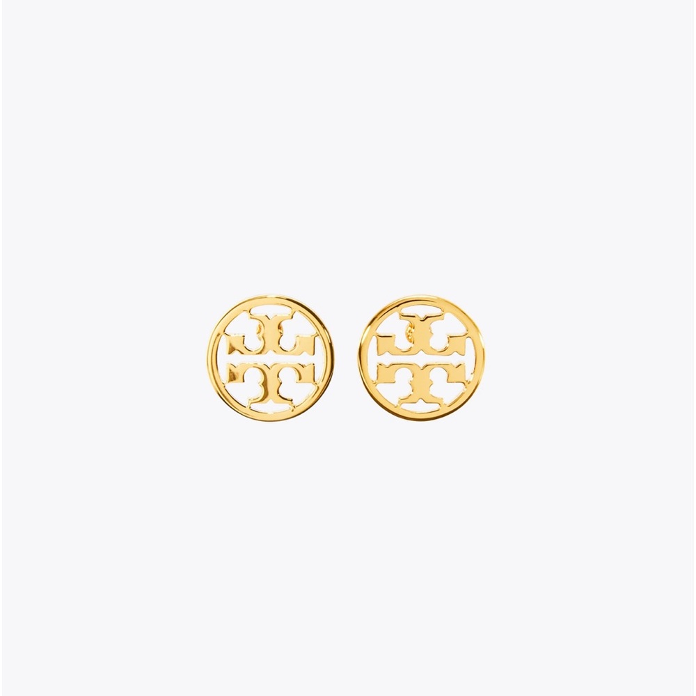 Tory Burch Miller Gold Studs